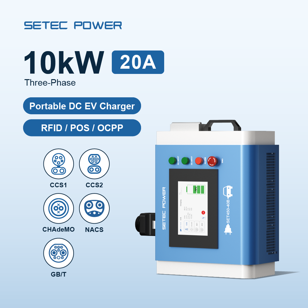 Home Ev Charger - Caricatore Portatile DC per Veicoli Elettrici