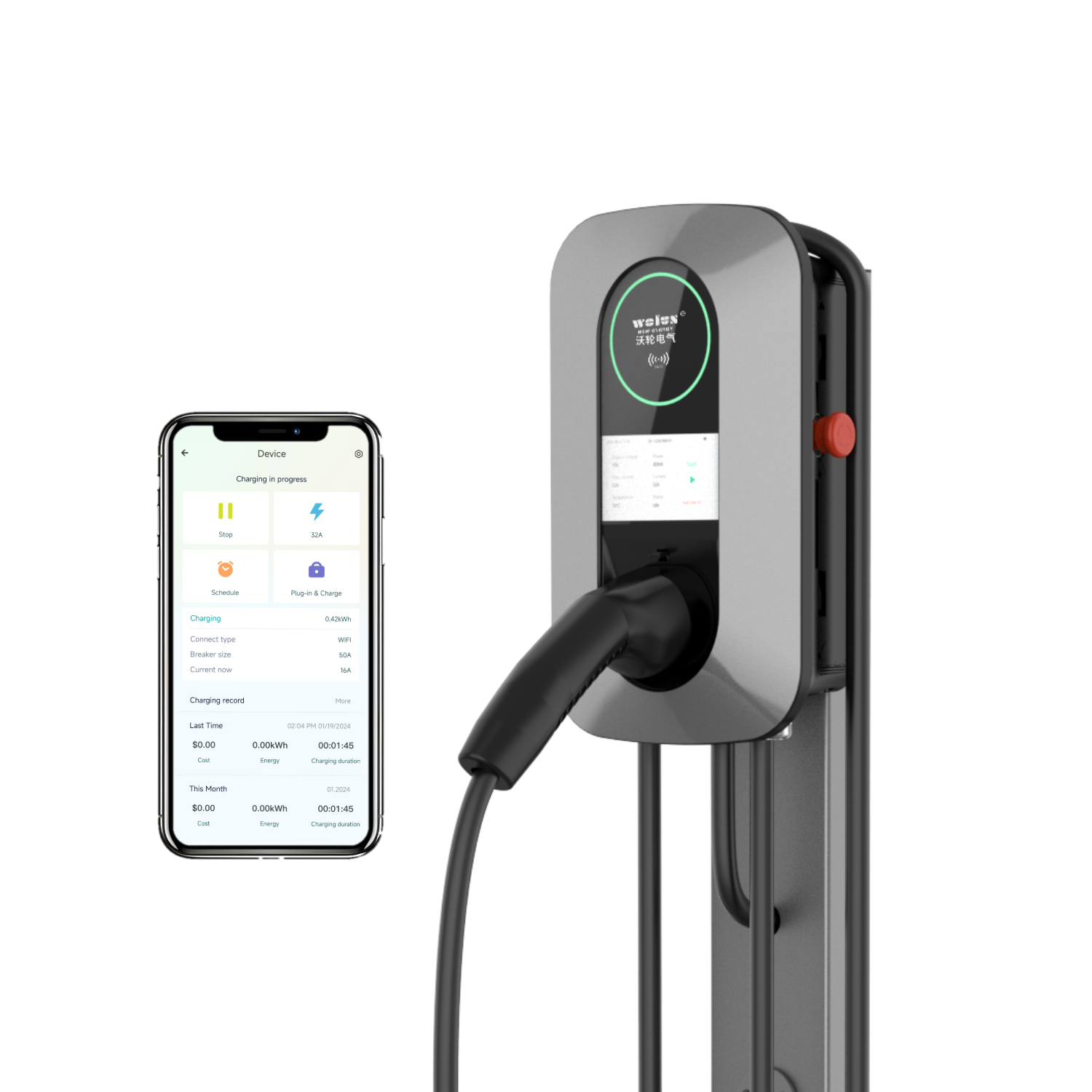 Home Ev Charger - Colonnina di Ricarica Domestica AC da