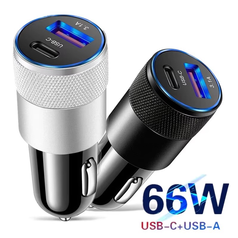Fast Ev Charger - Caricabatterie da auto USB da 66