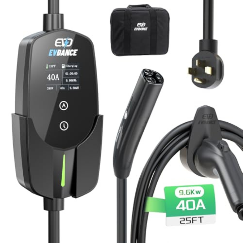 Home Ev Charger - Caricatore EV Portatile EVDANCE per Tesla
