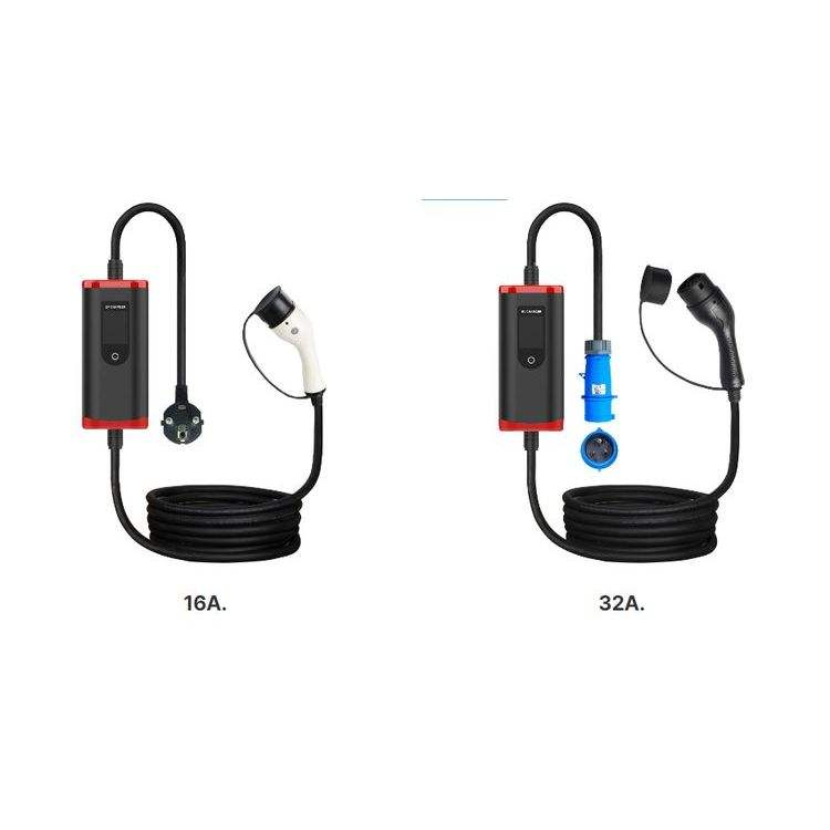 Caricatore EV Portatile da 7 k - Type 2 Charger recensione e prezzo