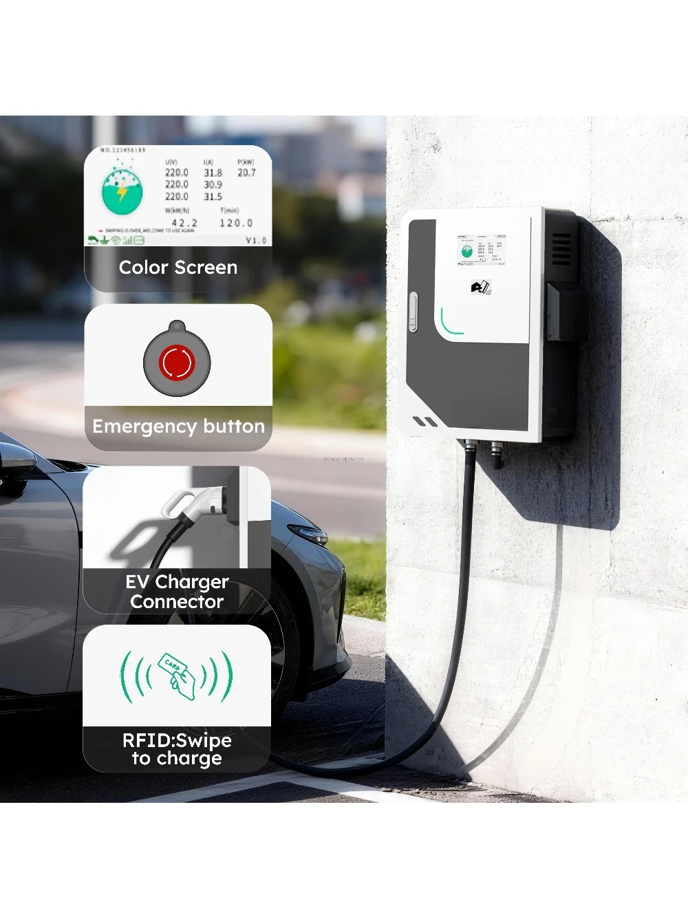 Caricatore Rapido DC EV ad Alt - Ev Charging Pile recensione e prezzo