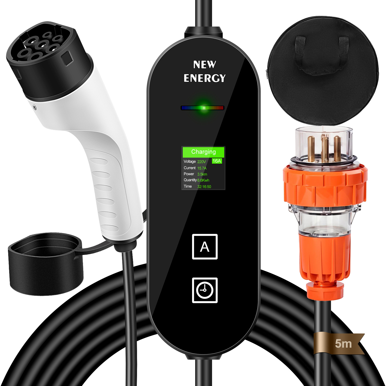 Stazione di ricarica portatile - Portable Ev Charger 32A Type 2 Cee Plug recensione e prezzo
